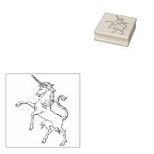 Einhorn Gummistempel (Stempel)