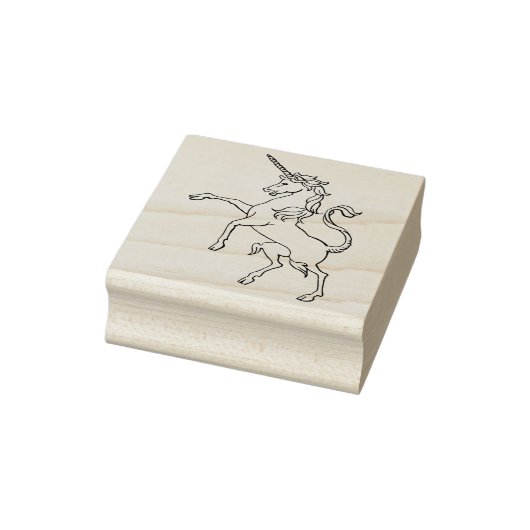 Einhorn Gummistempel (Stempel)
