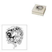 Einhorn Gummistempel (Stempel)