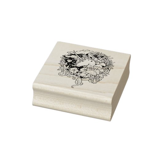 Einhorn Gummistempel (Stempel)