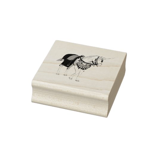 Einhorn Gummistempel (Stempel)