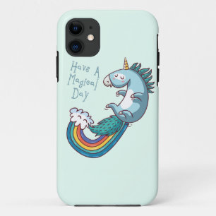 Einhorn haben einen magischen Tag iPhone 11 Hülle