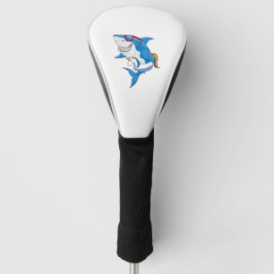 Einhorn-Hai-Poolparty-Shirt Kinder Mädchen Jungen Golf Headcover
