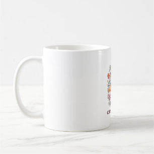 Einhorn Herbstblätter und Einhorn-Träume Fette Typ Kaffeetasse