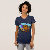 Einhorn-Herden-Regenbogen T-Shirt (Vorne ganz)