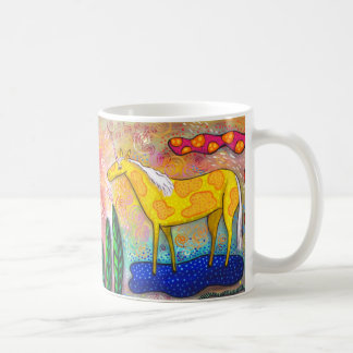 Einhorn + Himmel-Pferdekaffee-Tasse Kaffeetasse