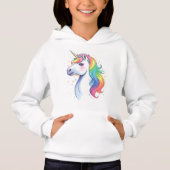Einhorn Hoodie (Vorderseite)
