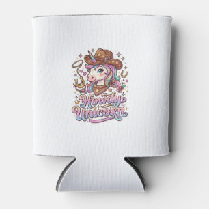 Einhorn Howdy Einhorn Geschenkidee Aufkleber und S Dosenkühler