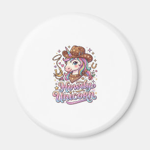Einhorn Howdy Einhorn Geschenkidee Aufkleber und S Magnet