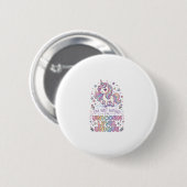 Einhorn Ich bin nicht seltsam, ich bin Einhorn-Lev Button (Vorne & Hinten)