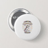 Einhorn Ich kam ich sah ich funkelte druckfertiger Button (Vorne & Hinten)