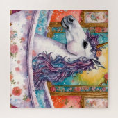 Einhorn im Bad Puzzle (Horizontal)