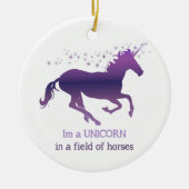 Einhorn im Bereich des Angebots für Pferde zum Spa Keramikornament (Vorne)