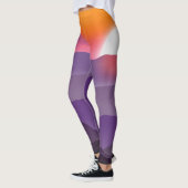 Einhorn im Gebirge Leggings (Links)