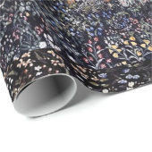 Einhorn im Gefangenschafts-Tapisserie-Packpapier Geschenkpapier (Rolleneckpunkt)