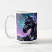 Einhorn im magischen Hintergrund Kaffeetasse (Links)