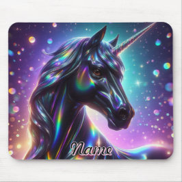 Einhorn im magischen Hintergrund Mousepad