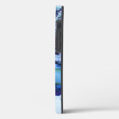 Einhorn im Schnee Case-Mate iPhone Hülle (Rückseite / Links)
