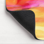 Einhorn in der gestrichenen Wüste Mousepad (Ecke)