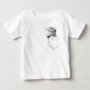 Einhorn in der Tasche Baby T-shirt