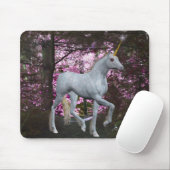 Einhorn in der Waldphantasie Mousepad (Mit Mouse)