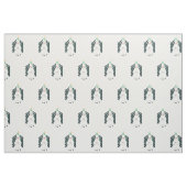 Einhorn in der Yoga-Pose Stoff (Fat Quarter (45,7 x 55,9 cm))