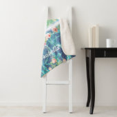 Einhorn in einer paradiesischen Traumwelt maßgesch Sherpadecke (Beispiel)