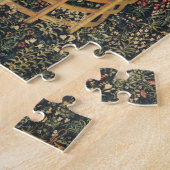 Einhorn in Gefangenschaft Mittelalter Vintage Tapi Puzzle (Seite)