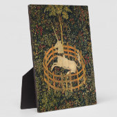 Einhorn in Gefangenschaft Original Fotoplatte (Seite)