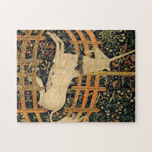 Einhorn in Gefangenschaft Original Puzzle (Horizontal)