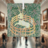 Einhorn in Gefangenschaft Ornament Aus Glas