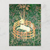 Einhorn in Gefangenschaft Postkarte (Vorderseite)