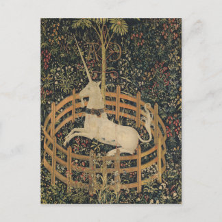 Einhorn in Gefangenschaft Postkarte
