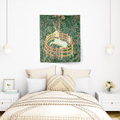 Einhorn in Gefangenschaft Wandteppich