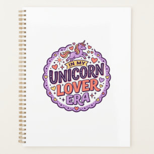 Einhorn in meiner Einhorn-Liebhaber-Ära Whimsical  Planer