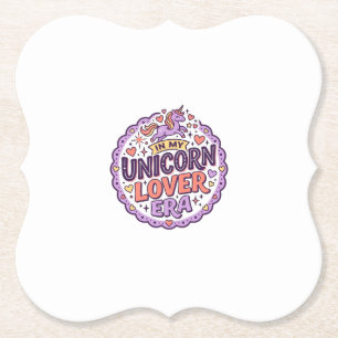 Einhorn in meiner Einhorn-Liebhaber-Ära Whimsical  Untersetzer
