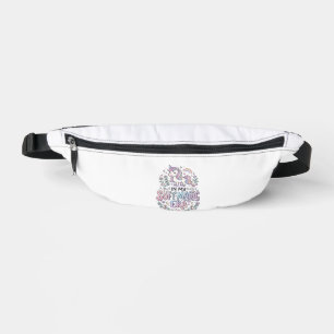 Einhorn In Meiner Weichen Magie-Ära Spielerei-Typo Bauchtasche
