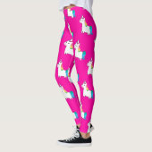Einhorn in Regenbogenfarben Leggings (Links)