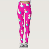 Einhorn in Regenbogenfarben Leggings (Vorderseite)