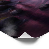 Einhorn in Rosa Poster (Ecke)