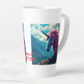 Einhorn in Schottland Milchtasse (Rechte Ecke)