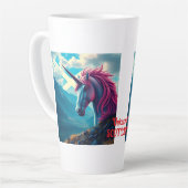 Einhorn in Schottland Milchtasse (Linke Ecke)