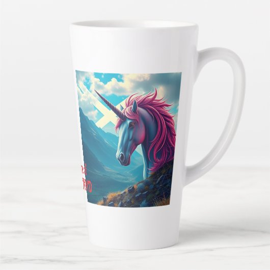 Einhorn in Schottland Milchtasse (Rechts)