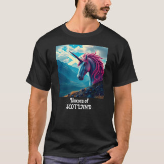 Einhorn in Schottland T-Shirt