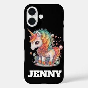 EINHORN INDIVIDUELLE IPHONE-HÜLLE iPhone 16 HÜLLE