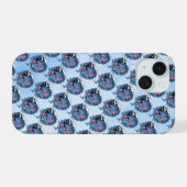 Einhorn iPhone 15 Hülle (Rückseite (Horizontal))