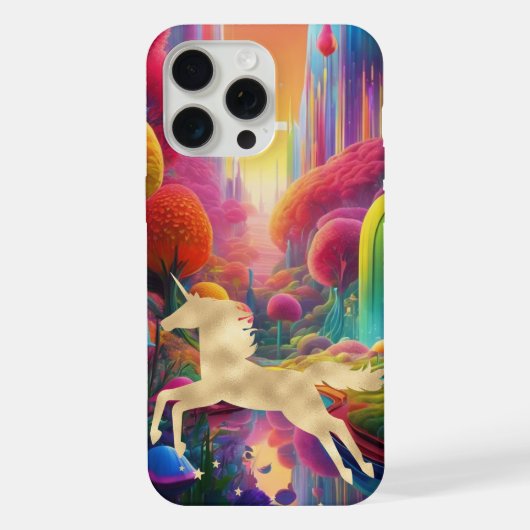 Einhorn iPhone Hülle (Rückseite)