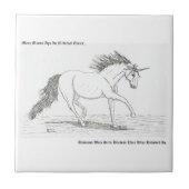 Einhorn ist echt fliese (Vorderseite)