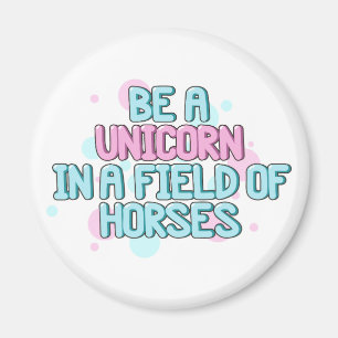 Einhorn ist ein Einhorn auf einem Gebiet der Magnet
