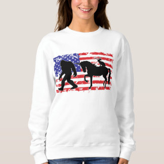 Einhorn, Jackalope, Bigfoot und die amerikanische  Sweatshirt